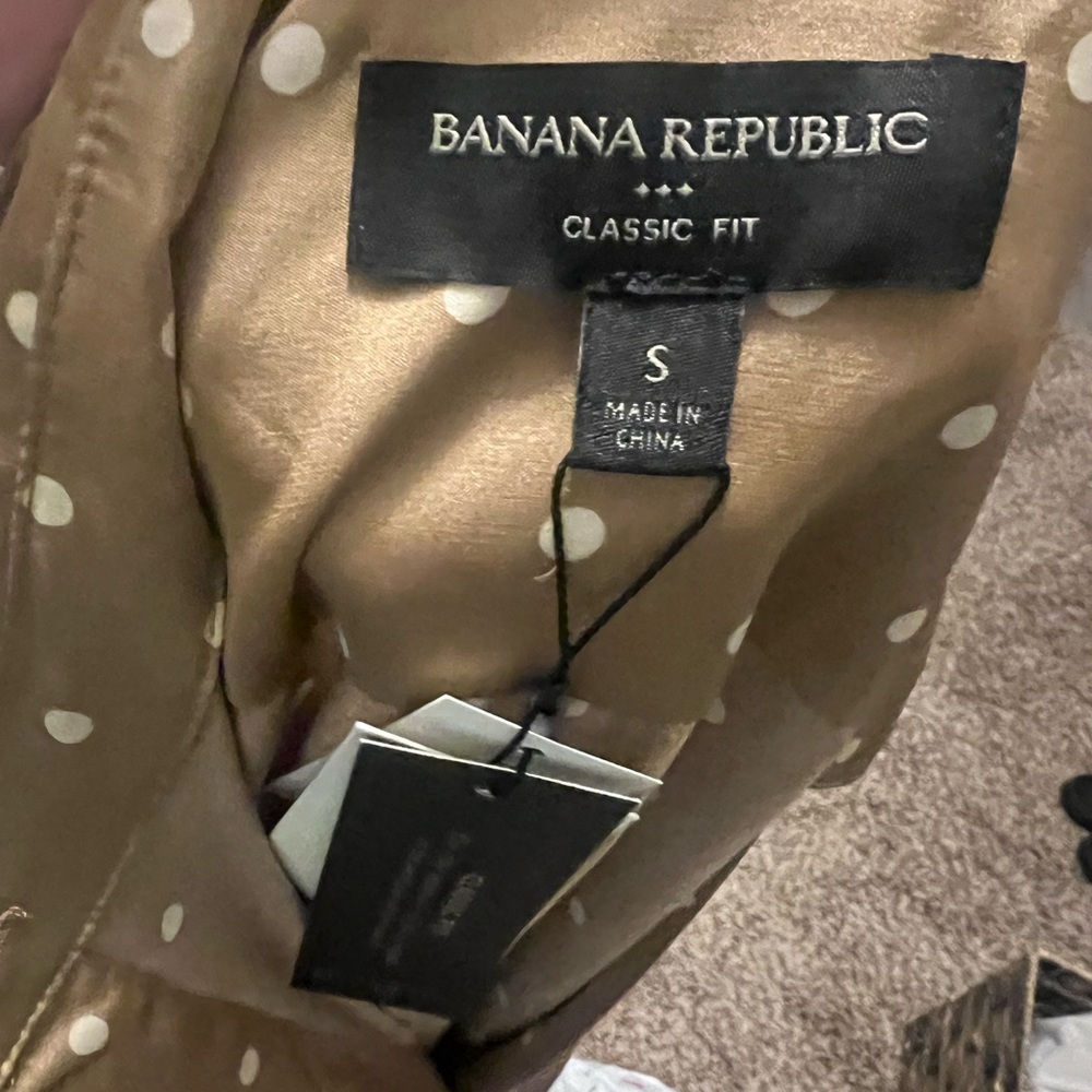 Banana Republic Satin Button Blouse - Classic Fit - Picture 5 of 5